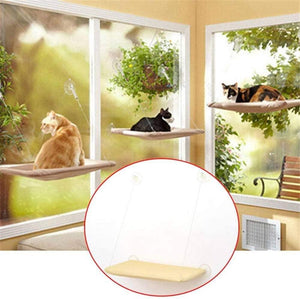 La Hamaca para Gatos Montada en la Ventana
