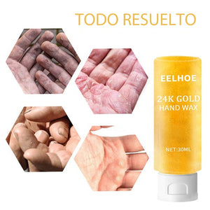 Máscara de mano de miel dorada - Compre 1 obtenga 1 gratis (2 piezas)
