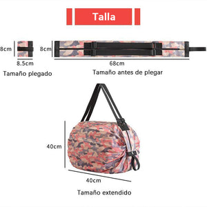 Bolsa plegable de gran capacidad