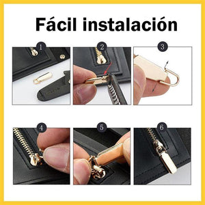 Cabezal de cremallera desmontable