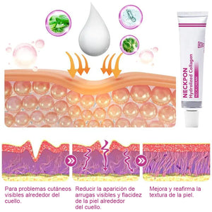 Crema Renovadora de Colágeno Hidrolizado para el Cuello (COMPRE UNO LLÉVESE OTRO GRATIS (2UD) )