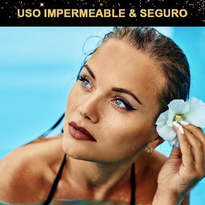 Delineador De Ojos Reutilizable Y Pegatinas Para Pestañas