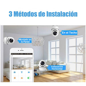 Cámara de Seguridad WiFi Aplicación Móvil Reconocimiento de la Cara Humana