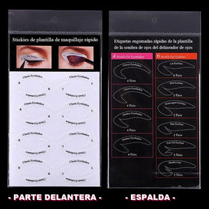 Plantillas de sombras de ojos