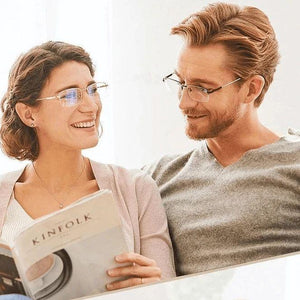 Gafas Progresivas de Titanio para Lectura de Uso dual Lejano y Cercano