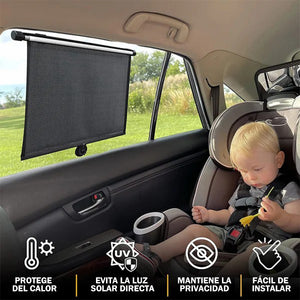 Persiana enrollable retráctil para ventana de coche/dormitorio