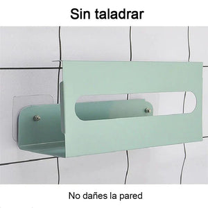 Adhesivo de gancho de tornillo sin costura autoadhesivo montado en la pared