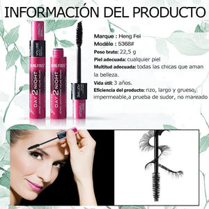 Máscara de pestañas 2 en 1 Super Larga duración Curl Extender 5D (Compre 1 y obtenga 1 gratis)