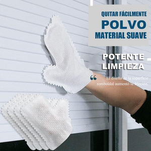 Guantes de recogida de polvo tejidos