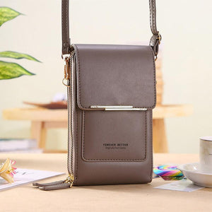 Bolso elegante del teléfono celular de la pantalla táctil
