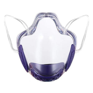Protector facial transparente sin empañamiento