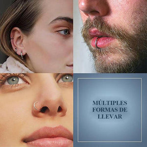 Pendientes de Tabique sin Piercing (2 pares)