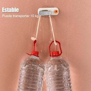 Porta Escobas Multifuncional 2 en 1