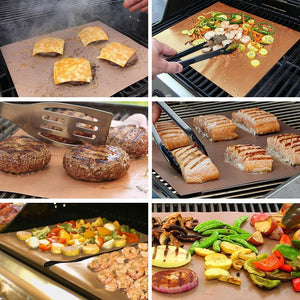 Parrilla Antiadherente para Barbacoa 40x33 cm