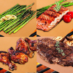 Parrilla Antiadherente para Barbacoa 40x33 cm