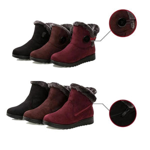 Bota Caliente de Invierno, 3 Colores