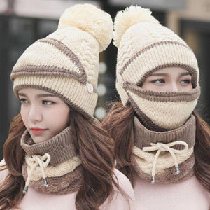 Juego de Bufandas de Invierno para Mujeres
