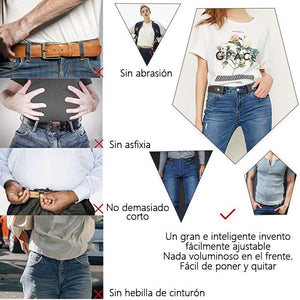 Cinturón Elástico sin Hebilla
