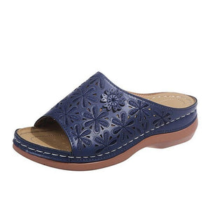 Zapatos planos huecos