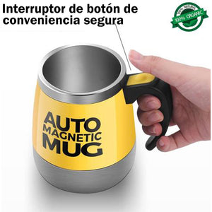 Vaso mezclador imantado de acero inoxidable
