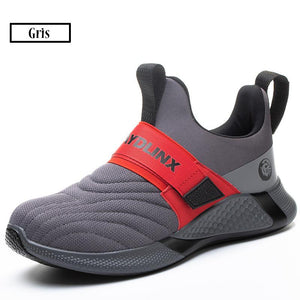 Zapatillas Ligeras y Antideslizante de Seguridad con Acero
