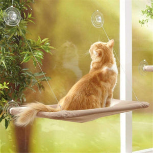 La Hamaca para Gatos Montada en la Ventana