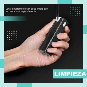 2 en 1 Botella de Spray de Limpieza de Pantalla y Paño