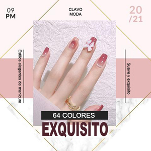 Exquisito esmalte en gel