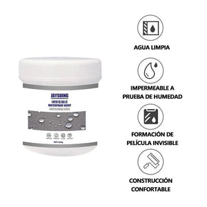AGENTE DE REVESTIMIENTO TRANSPARENTE IMPERMEABLE
