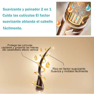 Crema correctora de proteínas para cabellos alisados
