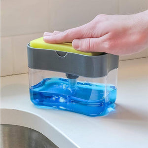 Dispensador de Jabón y Portaesponjas