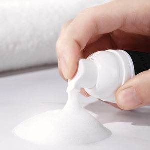 Espuma limpiadora de dientes con aceite de coco