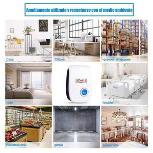 Repelente de Insectos Electrónico para Control de Plagas en Interiores( Enchufe de Especificación Europea）
