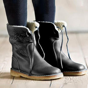 Botas con Punta Redonda