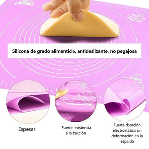 Estera de Silicona Antiadherente para el Proceso de Amasado