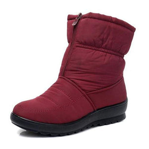 Botines de nieve para mujer - invierno cálido