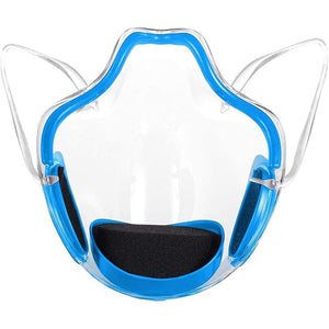 Protector facial transparente sin empañamiento