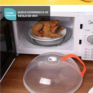 Tapa de plato de microondas