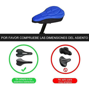 Cubierta Suave de Sillín de Bicicleta