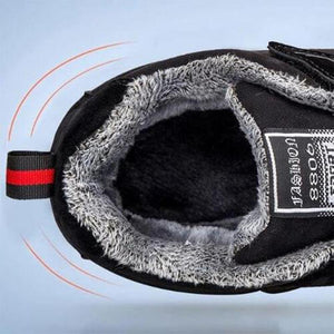 Botas calientes al aire libre peludas de moda casual