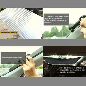 Visera que Protecta de Rayos UV & Solar para Coches