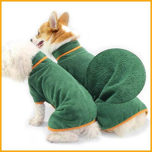 Albornoz superabsorbente para mascotas