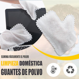 Guantes de recogida de polvo tejidos