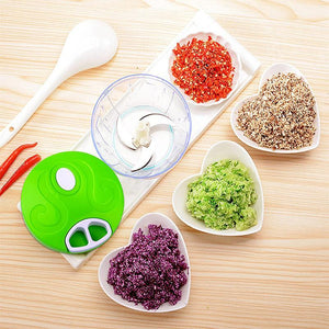 Picadora de alimentos manual