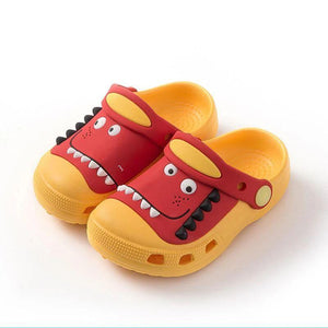 Zapatos con Agujeros de Dinosaurio para Niños