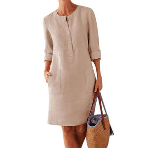 Vestido de Lino "Adelia"