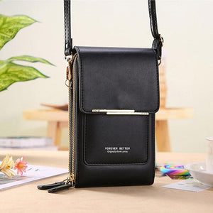 Bolso elegante del teléfono celular de la pantalla táctil