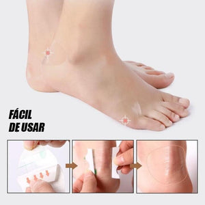 Adhesivo antidesgaste para talón invisible autoadhesivo (50 PIEZAS)