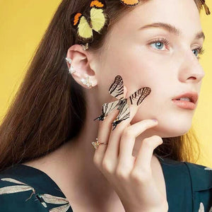 Pendiente de mariposa ( 1 PIEZA PARA LA OREJA IZQUIERDA)