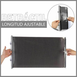 Persiana enrollable retráctil para ventana de coche/dormitorio